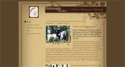 Desktop Screenshot of dressagebynicol.com